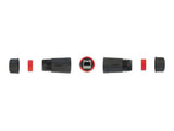 Delock Kabelverbinder RJ45 Buchse zu RJ45 Buchse Cat.6A wasserfest