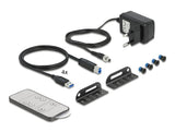 Delock DisplayPort 1.4 KVM Switch 8K 30 Hz mit USB 5 Gbps und Audio
