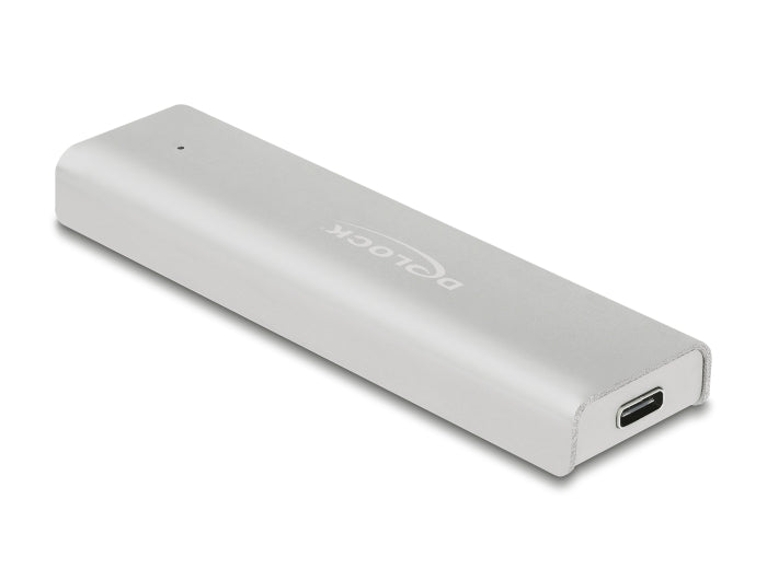 Delock Externes Gehäuse für M.2 NVMe PCIe SSD mit SuperSpeed USB 10 Gbps (USB 3.2 Gen 2) USB Type-C™ Buchse