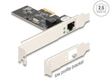 Delock PCI Express x1 Netzwerkkarte 2,5 Gigabit LAN 1 x RJ45 i225