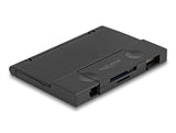 Delock Card Reader USB 5 Gbps USB Type-C™ / Typ-A für SD und Micro SD Speicherkarten mit praktischem Speicherkarten Etui - schwarz