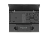 Delock Card Reader USB 5 Gbps USB Type-C™ / Typ-A für SD und Micro SD Speicherkarten mit praktischem Speicherkarten Etui - schwarz