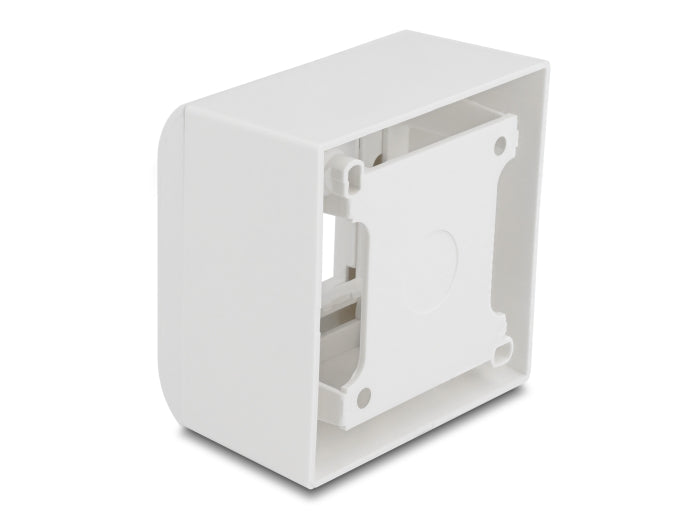 Delock Easy 45 Aufputzgehäuse 82 x 82 mm, weiß