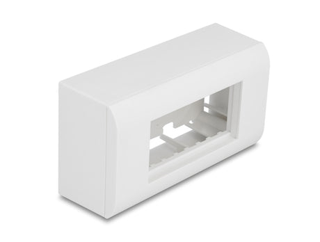 Delock Easy 45 Aufputzgehäuse 152 x 82 mm, weiß - Ansicht 3