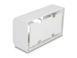 Delock Easy 45 Aufputzgehäuse 152 x 82 mm, weiß