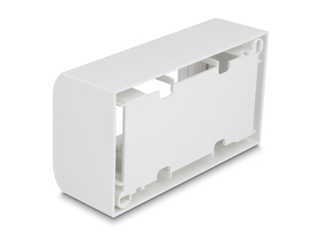 Delock Easy 45 Aufputzgehäuse 152 x 82 mm, weiß - Ansicht 4