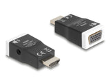Delock Adapter HDMI-A Stecker > VGA Buchse mit Audio