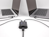 Delock USB 2.0 Switch für 2 PC an 1 Gerät