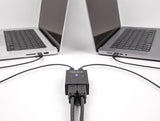 Delock USB 2.0 Switch für 2 PC an 4 Geräte