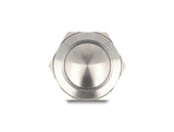 Delock Drucktaster zum Einbau 19 mm 2 x Schraubklemme Taster gewölbt