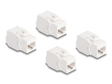 Delock Keystone Modul RJ45 Buchse Cat.6A UTP 4 Stück