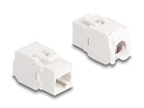 Delock Keystone Modul RJ45 Buchse Cat.6A UTP 4 Stück
