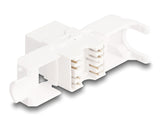 Delock Keystone Modul RJ45 Buchse Cat.6A UTP 4 Stück
