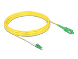 Delock Kabel Lichtwellenleiter LC-APC zu SC-APC Simplex Singlemode OS2 10 m