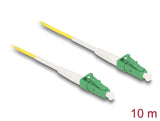 Delock Kabel Lichtwellenleiter LC-APC zu LC-APC Simplex Singlemode OS2 10 m
