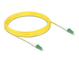 Delock Kabel Lichtwellenleiter LC-APC zu LC-APC Simplex Singlemode OS2 10 m