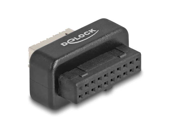 Delock USB 5 Gbps Adapter Pfostenbuchse zu intern Typ-E Key A Buchse mit Gehäuse