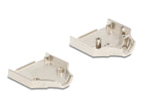 Delock Sub-D Steckergehäuse 15 Pin aus Metall inklusive Steckerverbinder Buchse und Montagematerial