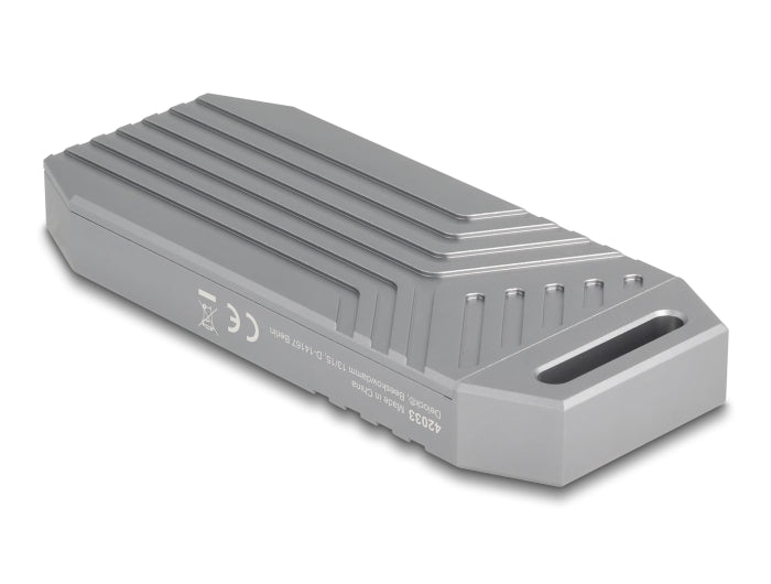 Delock M.2 NVMe SSD Gehäuse USB 40 Gbps - werkzeugfrei