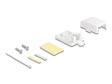 Delock Keystone Leergehäuse 1 Port mit Staubschutz