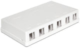 Delock Keystone Leergehäuse 6 Port