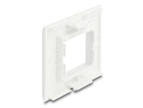 Delock Easy 45 Modulträger für Geräteeinbaukanal 85 x 80 mm