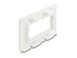 Delock Easy 45 Modulträger für Geräteeinbaukanal 130 x 80 mm