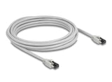 Delock RJ45 Netzwerkkabel Cat.8.1 S/FTP 5 m bis 40 Gbps grau