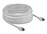 Delock RJ45 Netzwerkkabel Cat.8.1 S/FTP 15 m bis 40 Gbps grau