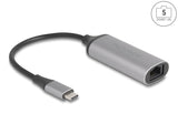 Delock USB Type-C™ Netzwerk Adapter 5 Gigabit LAN 1 x RJ45