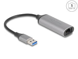 Delock USB Typ-A Netzwerk Adapter 5 Gigabit LAN 1 x RJ45
