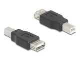 Delock USB 2.0 Adapter USB Typ-B Stecker zu USB Typ-A Buchse