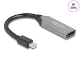 Delock Mini DisplayPort zu HDMI Adapter 8K mit HDR