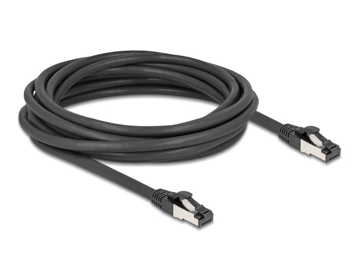 Delock RJ45 Netzwerkkabel Cat.8.1 S/FTP 5 m bis 40 Gbps schwarz