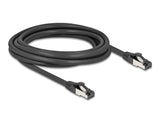Delock RJ45 Netzwerkkabel Cat.8.1 S/FTP 3 m bis 40 Gbps schwarz