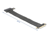 Delock Riser Karte PCI Express 3.0 x4 Stecker zu U.2 SFF-8639 SSD Slot mit Kabel 30 cm