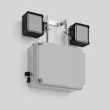 RZB LED-Sicherheitsleuchte 72W 6500K PowerboxFlood 672196.009 2400lm Wandanb