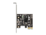 Delock PCI Express x1 Karte zu 1 x intern USB 5 Gbps Typ-E Key A und 1 x 19 Pin Pfostenstecker - Low Profile Formfaktor