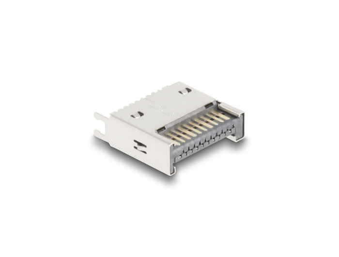 Delock USB 10 Gbps Typ-E Key A 20 Pin Stecker gerade zur SMT Lötmontage
