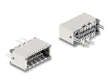Delock USB Typ-E Key A 20 Pin Buchse vertikal zur SMT Lötmontage