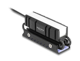 Delock M.2 Kühlkörper für SSD 2280 mit RGB LED Beleuchtung