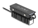 Delock M.2 Kühlkörper für SSD 2280 mit RGB LED Beleuchtung