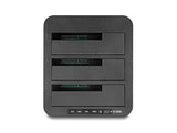 Delock USB Dockingstation für 3 x SATA HDD / SSD mit 1:2 Klon Funktion