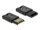 Delock USB 2.0 Card Reader für Micro SD Speicherkarten