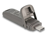 Delock USB 20 Gbps USB-C™ Speicherstick 256 GB, Lesegeschwindigkeit 1980 MB/s - Metallgehäuse