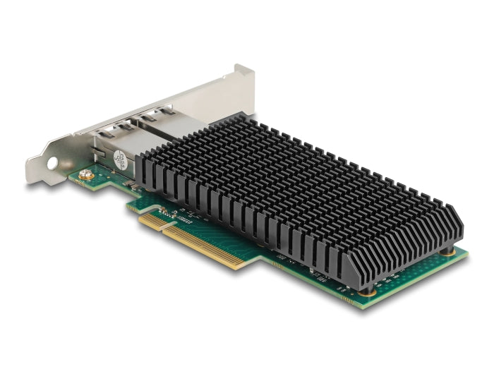 Delock PCI Express x8 Netzwerkkarte 10 Gigabit LAN 2 x RJ45 X540