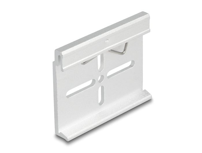 Delock Aluminium Montageclip für Hutschiene 60,0 x 47,8 mm silber