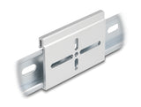 Delock Aluminium Montageclip für Hutschiene 70,0 x 47,8 mm silber