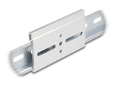 Delock Aluminium Montageclip für Hutschiene 80,0 x 47,8 mm silber