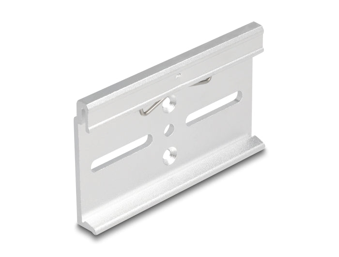 Delock Aluminium Montageclip für Hutschiene 80,0 x 47,8 mm silber